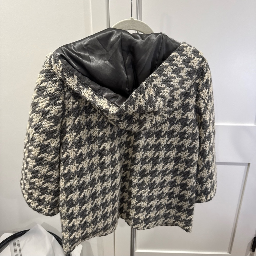 Anthropologie gray white coat by Elevenses size S - Picture 5 of 7